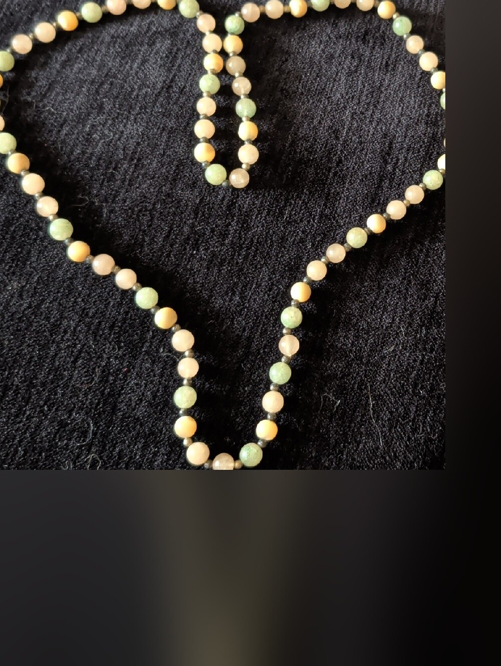 Pastel Colored Stone Beaded Necklace